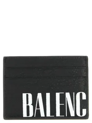 'Editor' card holder BALENCIAGA White/Black