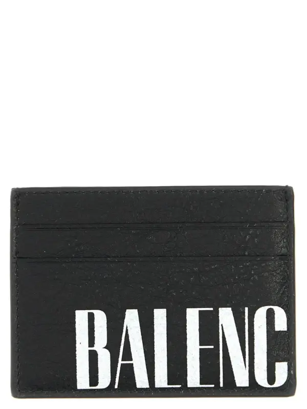 'Editor' card holder BALENCIAGA White/Black
