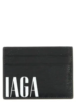 'Editor' card holder 8274382ABO01060 BALENCIAGA White/Black
