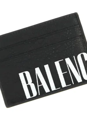 'Editor' card holder Man BALENCIAGA White/Black
