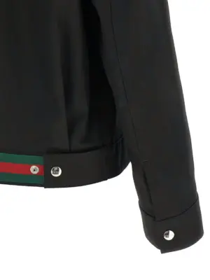 Cotton jacket 100% cotton GUCCI Black