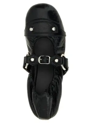 'City' ballet flats 100% lamb leather (Ovis aries) BALENCIAGA Black