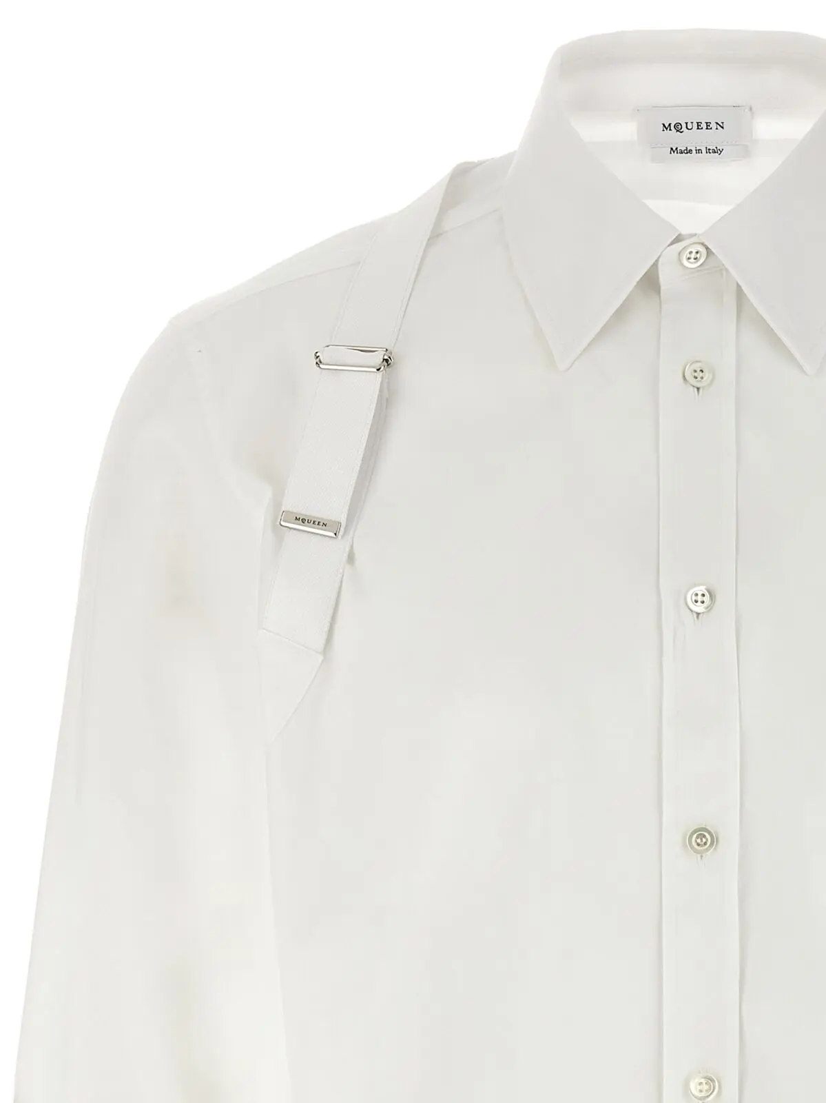 Сорочка Mcqueen Harness Біла 3 'Harness' shirt Man MCQUEEN White