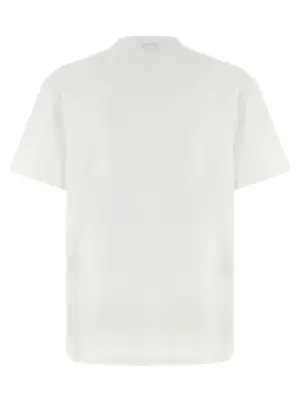 Flocked 'McQueen' T-shirt 828420QTADD0909 MCQUEEN White/Black