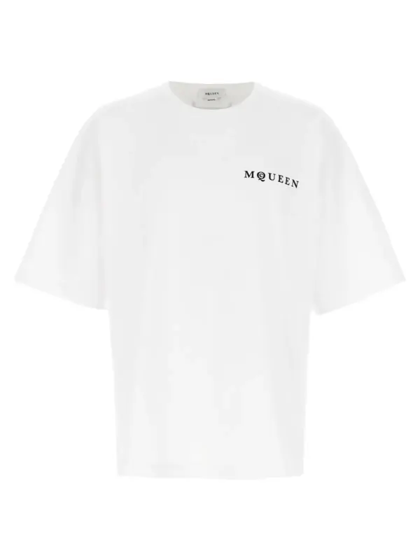 'McQueen' T-shirt MCQUEEN White/Black