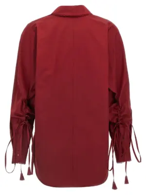 Lacing shirt Woman GUCCI Red