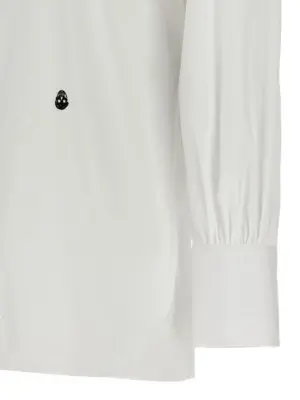Tuxedo shirt 100% cotton MCQUEEN White