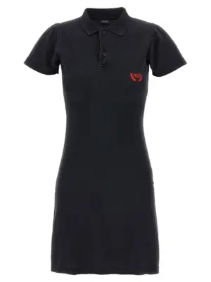 'Laurel Classic' polo dress BALENCIAGA Black