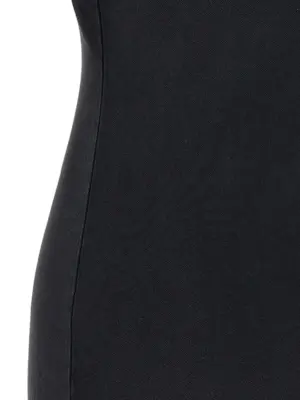 'Laurel Classic' polo dress 100% cotton BALENCIAGA Black