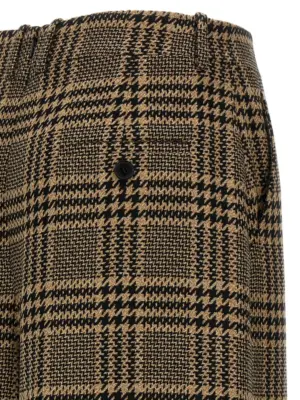 Prince of Wales skirt 100% silk SAINT LAURENT Multicolor