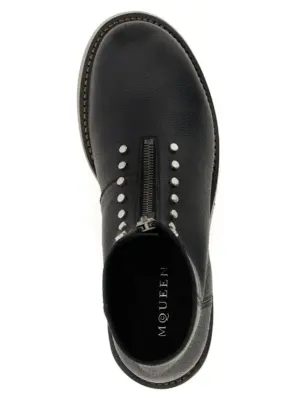 'Maker' ankle boots 100% calfskin leather (Bos Taurus) MCQUEEN Black