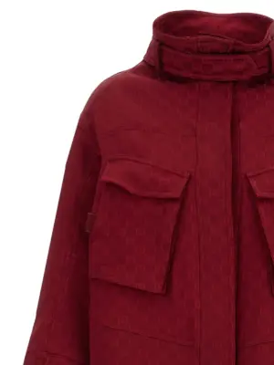 GG Coat Woman GUCCI Red