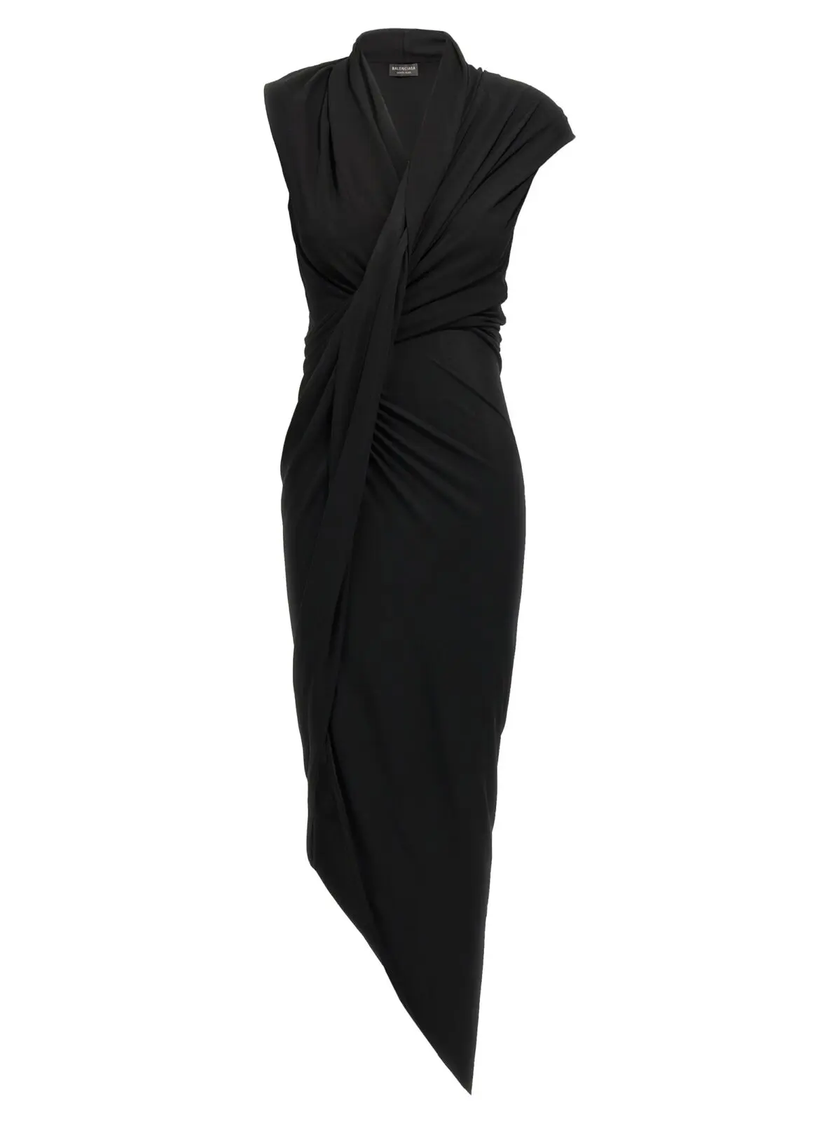 Сукня Balenciaga Draped Чорна 1 Draped dress BALENCIAGA Black