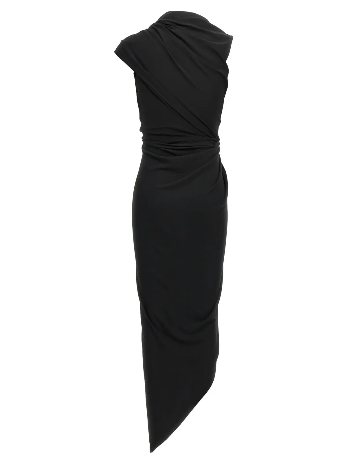 Сукня Balenciaga Draped Чорна 2 Draped dress 831200TRV231000 BALENCIAGA Black