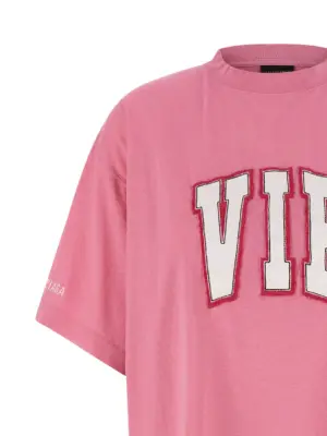 'VIP team' T-shirt Woman BALENCIAGA Pink