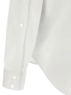 Horsebit shirt 100% cotton GUCCI White