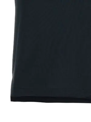 Logo embroidery polo shirt 100% cotton BALENCIAGA Blue