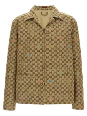 Multicolor fil coupe jacket GUCCI Multicolor