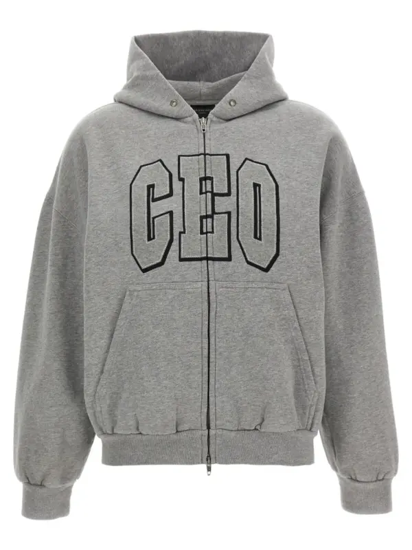 'CEO' hoodie BALENCIAGA Gray