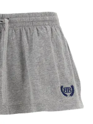 'Shorts Mini' skirt Woman BALENCIAGA Gray