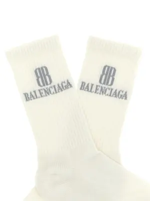 'Nano BB' socks Woman BALENCIAGA White