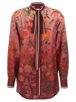 'Gucci Flora' print shirt GUCCI Multicolor