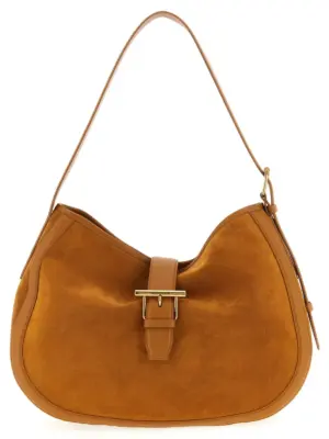 T-bar shoulder bag MCQUEEN Brown