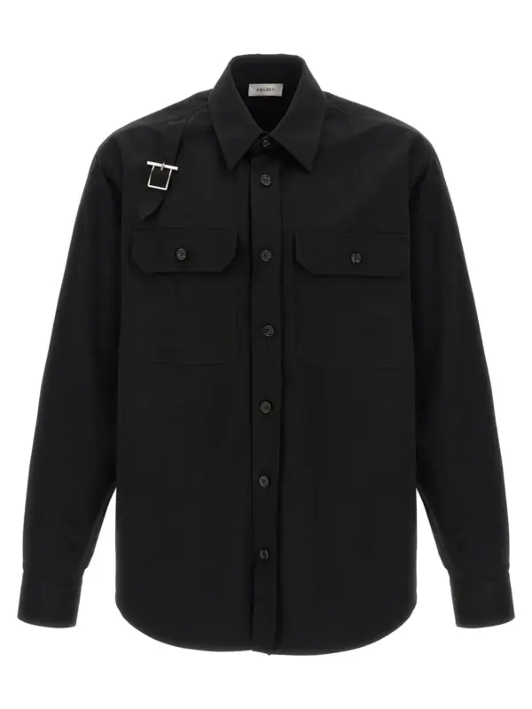 'Harness Utility' shirt MCQUEEN Black