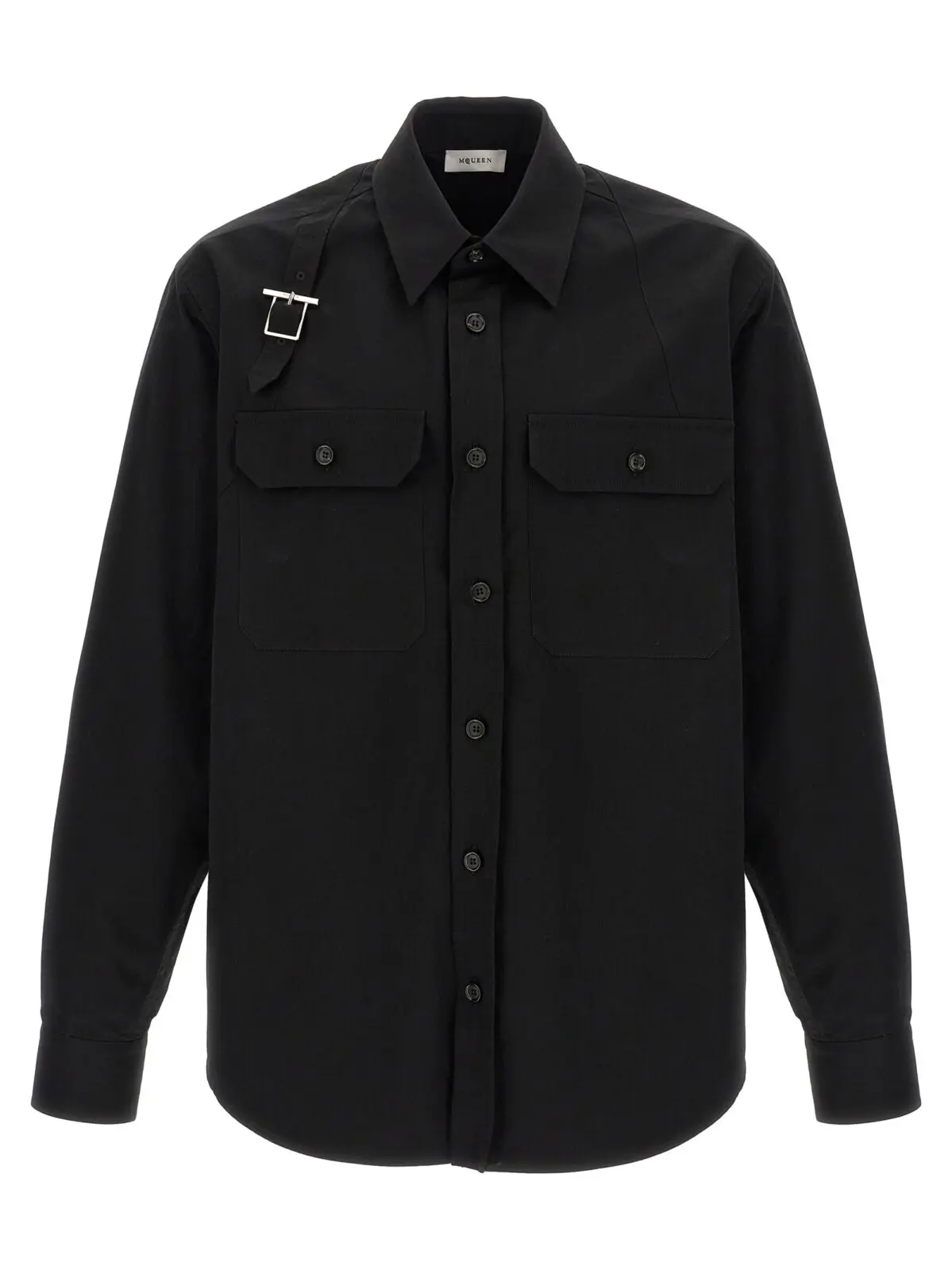 Сорочка Mcqueen Harness Utility Чорна 1 'Harness Utility' shirt MCQUEEN Black