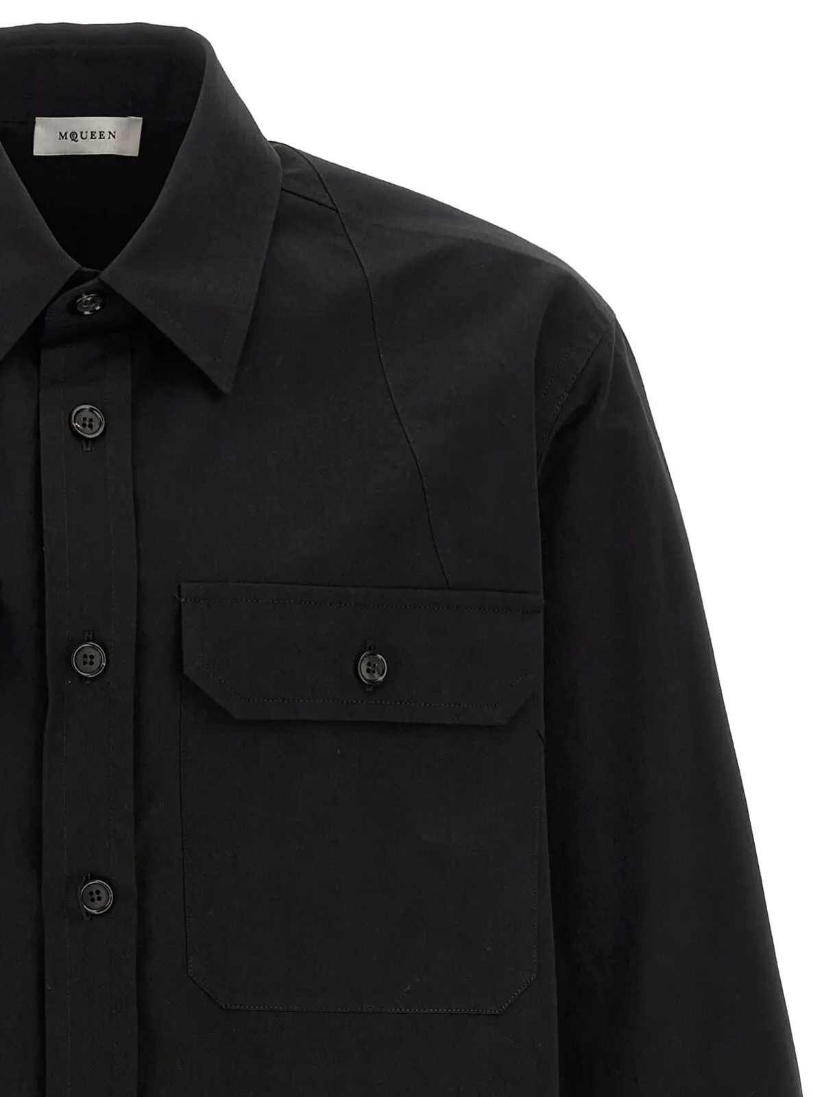 Сорочка Mcqueen Harness Utility Чорна 3 'Harness Utility' shirt Man MCQUEEN Black