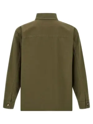 'Cassandre' overshirt 838697Y253W3530 SAINT LAURENT Green