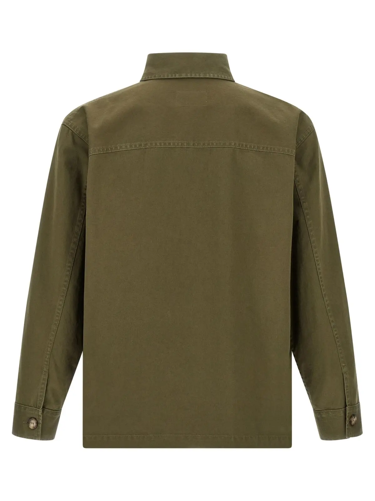 Сорочка Saint Laurent Cassandre overshirt Зелена 2 'Cassandre' overshirt 838697Y253W3530 SAINT LAURENT Green