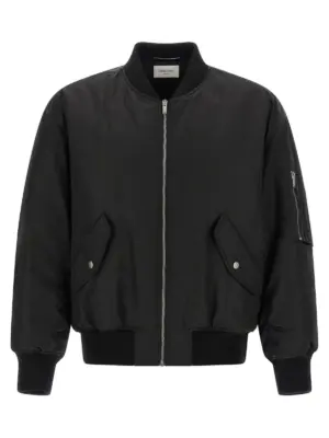 Serge bomber jacket SAINT LAURENT Black