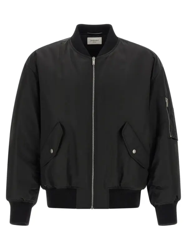 Serge bomber jacket SAINT LAURENT Black