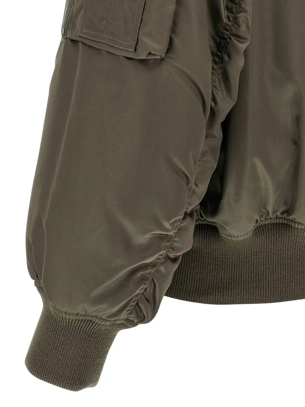 Бомбер Saint Laurent Serge Зелений 4 Serge bomber jacket 100% polyamide SAINT LAURENT Green