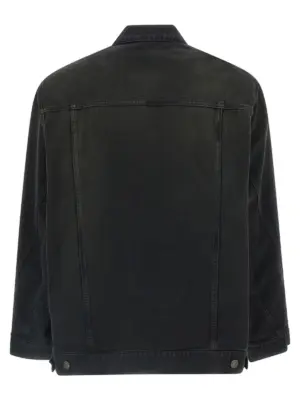 Denim jacket - blazer 838842TST081000 BALENCIAGA Black
