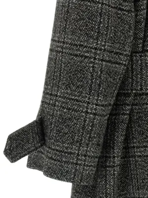 'One Layer' coat 100% wool BALENCIAGA Black