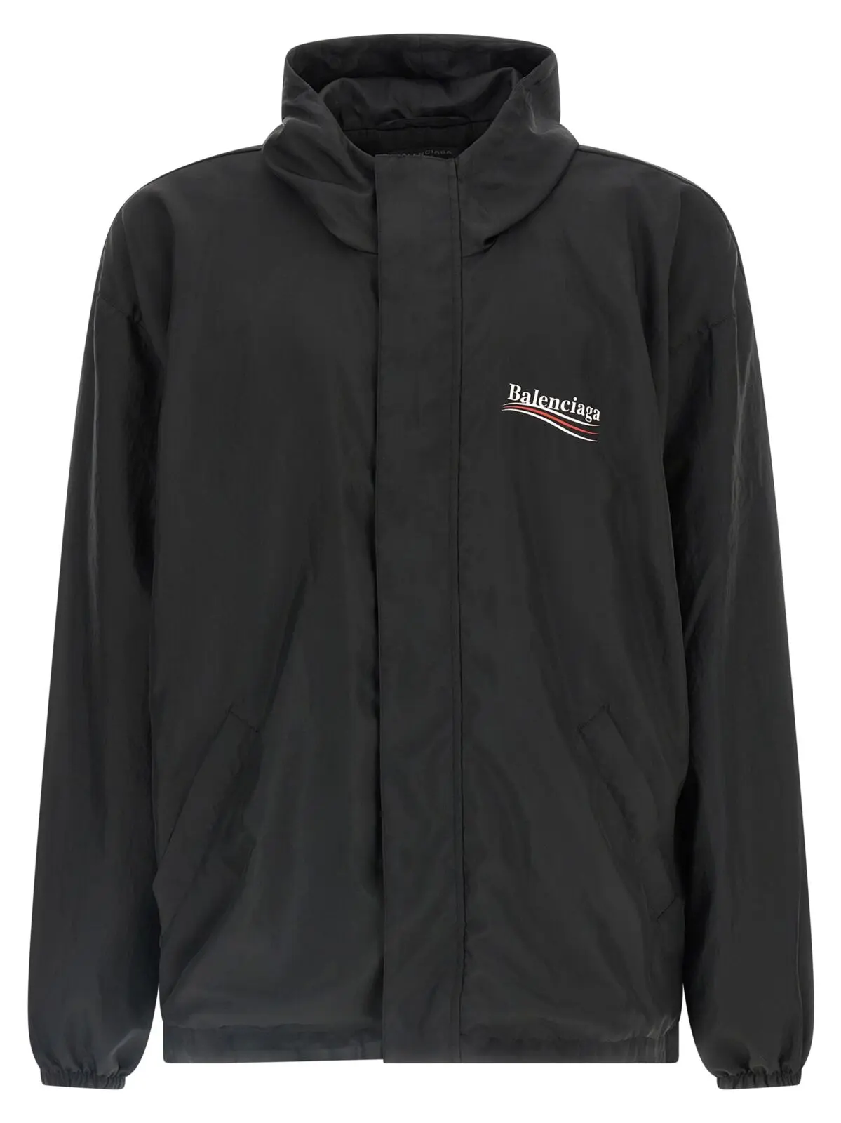 Анорак Balenciaga Political Campaign Чорний 1 'Political Campaign' anorak BALENCIAGA Black