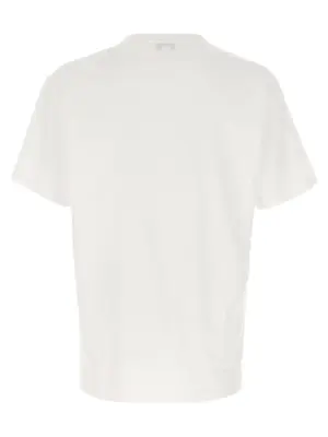 'Skeleton' T-shirt 839222QTADV0909 MCQUEEN White/Black