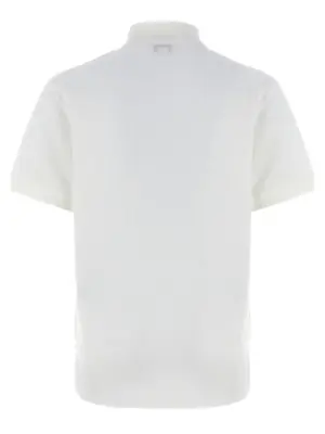 Logo embroidery polo shirt 839229QXAAK9000 MCQUEEN White/Black