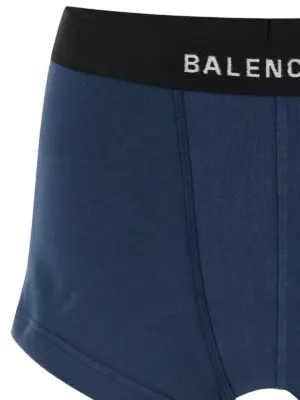 'Cut Off Brief' skirt Woman BALENCIAGA Blue