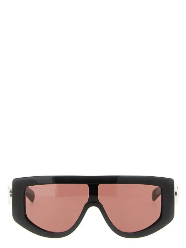 Rectangular sunglasses GUCCI Black