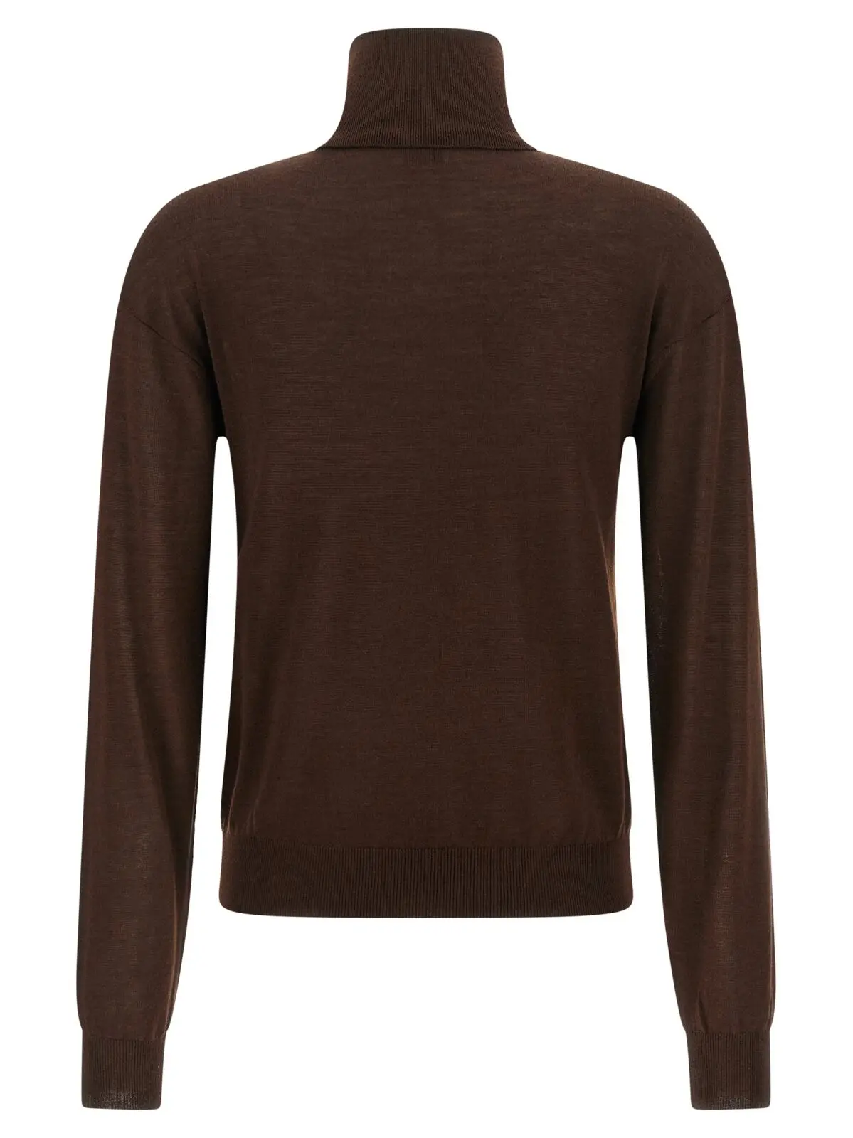 Светр Saint Laurent Turtleneck sweater dropped shoulders Коричневий 2 Turtleneck sweater dropped shoulders 840802YAPK22036 SAINT LAURENT Brown