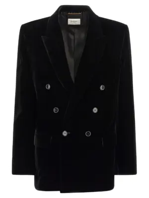 'Cassandre' blazer SAINT LAURENT Black