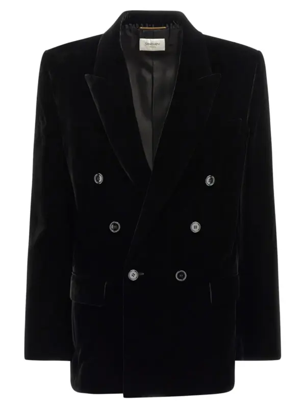 'Cassandre' blazer SAINT LAURENT Black