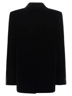 'Cassandre' blazer 842990Y525R1000 SAINT LAURENT Black