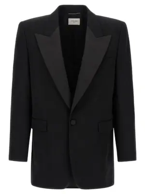 'Smoking' blazer SAINT LAURENT Black
