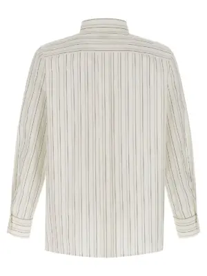 'Cassandre' shirt 848033Y7K191332 SAINT LAURENT White