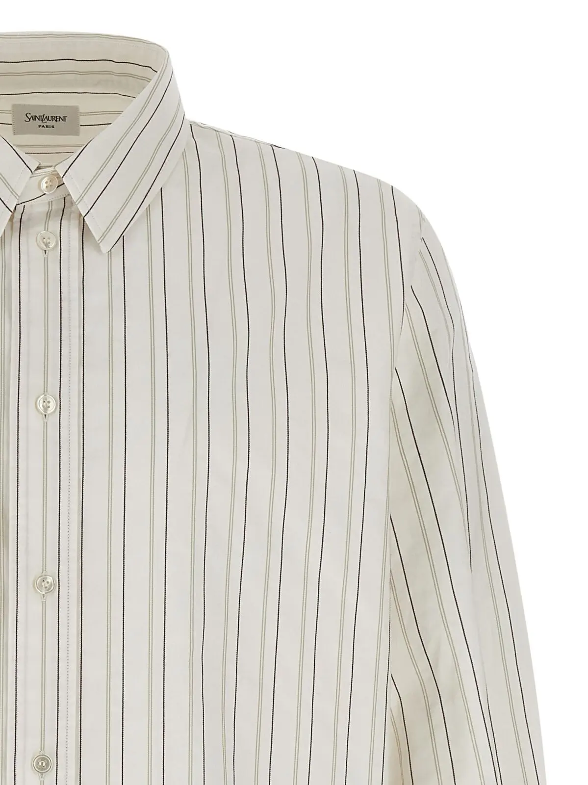 Сорочка Saint Laurent Cassandre Біла 3 'Cassandre' shirt Man SAINT LAURENT White