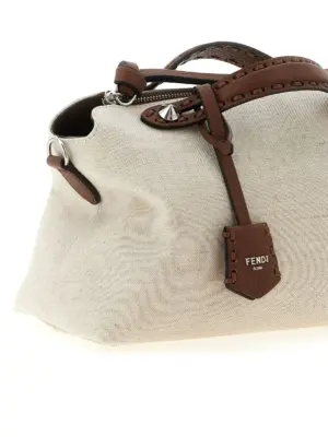 'By The Way Soft Medium' handbag Woman FENDI Beige